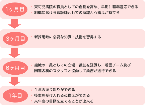 新人教育年間計画